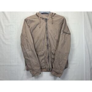 21 Men Brown Utility Worker wear Jacket All American Brand Size L